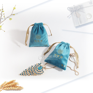 Bolsa de Lona Tipo Sobre de Fábrica China, Bolsa de Terciopelo de Alta Calidad con Logotipo Personalizado, Bolsa de Algodón para Regalo de Joyería - Product Image 3