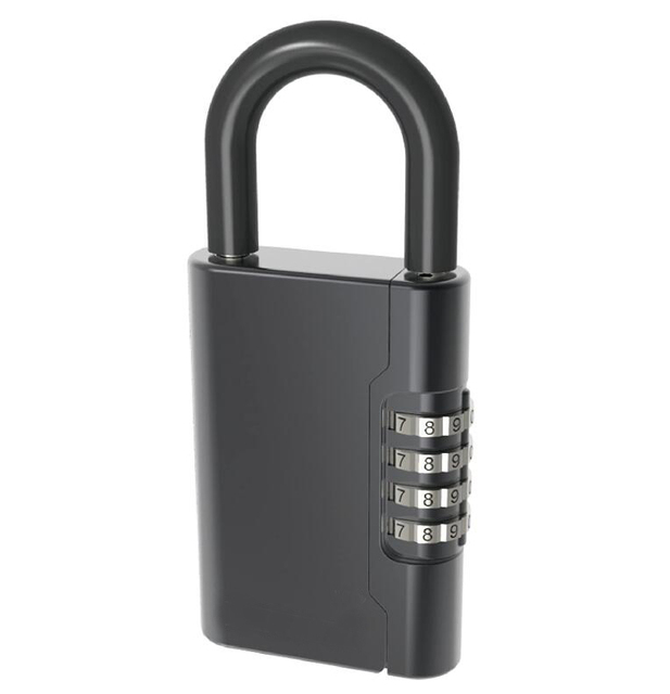 YH2134 Realtor's Lockbox Portable Resettable Hanging Key Safe Combination Lock Box for House Keys, Realtors, Vacation Rentals