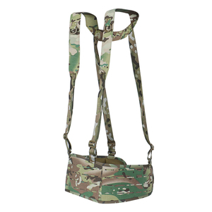 Sangle de poitrine tactique légère, camouflage, multifonctionnelle, à dégagement rapide, avec système MOLLE, adaptée aux activités de plein air. - Product Image 3