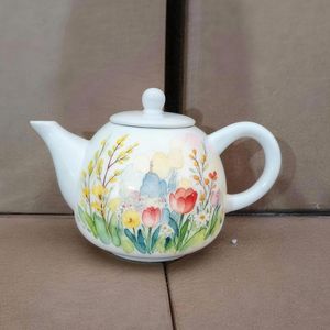 <span class=keywords><strong>Théière</strong></span> en céramique de haute qualité de style <span class=keywords><strong>russe</strong></span> avec impression d'éléments russes - Product Image 5