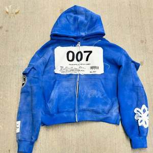 เสื้อมีฮู้ดสำหรับผู้ชายเสื้อ500GSM มีฮู้ดผ้าเกล็ดปลามีฮู้ดผ้าเกล็ดปลาปักลาย3D ได้ตามต้องการ - Product Image 3