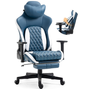 Chaises <span class=keywords><strong>de</strong></span> jeu pour ordinateur <span class=keywords><strong>de</strong></span> haute qualité, réglables en hauteur, sièges pour joueurs avec 4 ventilateurs <span class=keywords><strong>de</strong></span> refroidissement, mousse moulée, cuir synthétique - Product Image 1