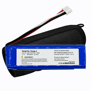 แบตเตอรี่ลำโพง Charge3 330sl ความจุ 6000mAh รุ่น GSP1029102A GSP1029102R สำหรับลำโพง <span class=keywords><strong>JBL</strong></span> <span class=keywords><strong>Charge</strong></span> <span class=keywords><strong>3</strong></span> และ Charge3 Stealth Edition - Product Image 1