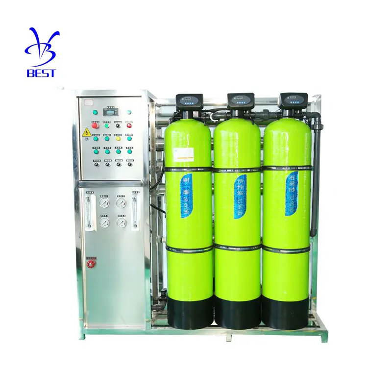 250L / 500L / 1000L/ 2000L / 3000LPH صناعة نظام التناضح العكسي