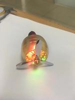 Air Force No. 3 avec lumière LED Diffuseur d'arômes pour voiture Diffuseur de parfum avec clip pour bouche d'aération pour voiture
