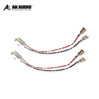 Câble de connecteur de haut-parleur non destructif en cuivre pour autoradio Wuling Baojun Jeep AK-WH19