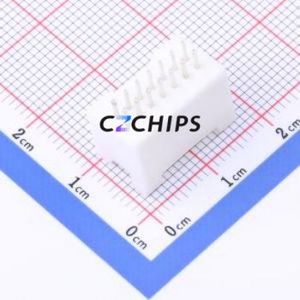 HC-SPH-2*7A Wire-to-Board Pin Header Through hole Component (THT),P=2mm Connector 2x7P 2mm Through Hole PAD - Product Image 2