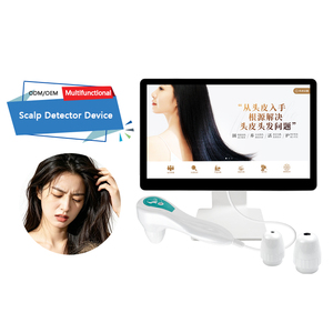 Analizador de Cuero Cabelludo Inalámbrico de Megapíxeles con Luz y Peine de Alta Frecuencia para Venta - Product Image 4