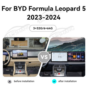 Baoshang Android xe đài phát thanh video đa phương tiện Player cho BYD công thức báo 2023 2024 Đồng thí điểm hành khách giải trí màn hình - Product Image 2