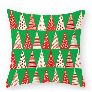 Sublimación de tejido de algodón casa Navidad PillowcaseThrow funda de almohada cubierta - Product Image 4