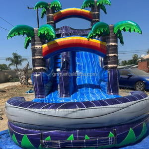 Toboggan aquatique gonflable commercial pour les <span class=keywords><strong>vacances</strong></span> d'été, aire de jeux pour enfants, toboggan pour enfants, toboggan aquatique gonflable extérieur pour la <span class=keywords><strong>location</strong></span> - Product Image 1