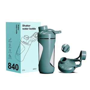 Copo Shaker de Proteína 28oz Livre de BPA Ecológico Misturador Shaker à Prova de Vazamentos com Janela Transparente e Bola Misturadora para Shakes de Proteína - Product Image 1