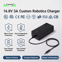 Chargeur de batterie Li-ion 16,8 V 3 A 4S pour aspirateur robot et outils sans fil avec certifications CE et KC