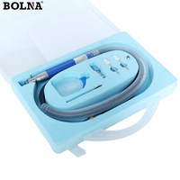 Kit de micro-meuleuse pneumatique industrielle BOLNA 3 mm, 1/8 pouce, outil de polissage, 56000 tr/min, 90 psi