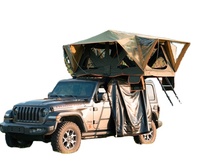 Tente de toit portable personnalisable quatre saisons, imperméable, pour camping, toit de voiture tout-terrain 4x4, avec accessoire d'échelle