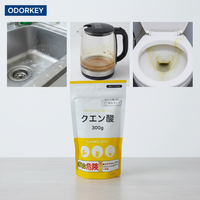 Acide Citrique Anhydre en Poudre 300g pour Détergent Cuisine et Salle de Bain Ingrédient Actif 50%-80% Élimine Graisse et Taches de Thé