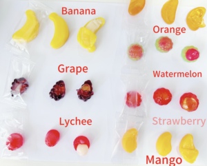 Bonbon gommeux de Peelerz de vrai jus de fruit de saveur en forme de fruit pelé Offre Spéciale - Product Image 3