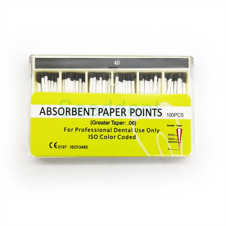 Dental PP 02 04 06 taper Absorbent Paper Point