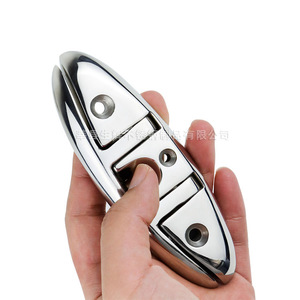 Perno de elevación de acero inoxidable con abrazadera de mango plegable para yates, embarcaciones y accesorios marinos, grado 316 - Product Image 1