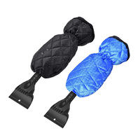 Gant dégivreur de glace imperméable avec poignée extensible, super chaud, pour déneiger la voiture en hiver