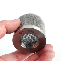 Filtre en acier inoxydable, maille d'aspiration pour machine de pulvérisation sans air, pompe, filtre en maille de fil ordinaire, cylindre de filtre