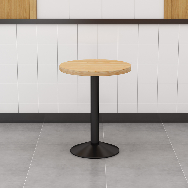 Diámetro de madera 60*75 de la tabla redonda del grano