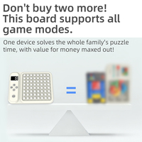 Jouet éducatif intelligent en plastique pour enfants, nouveau jeu de construction, console de jeu, diverses options de jeu, échiquier électronique