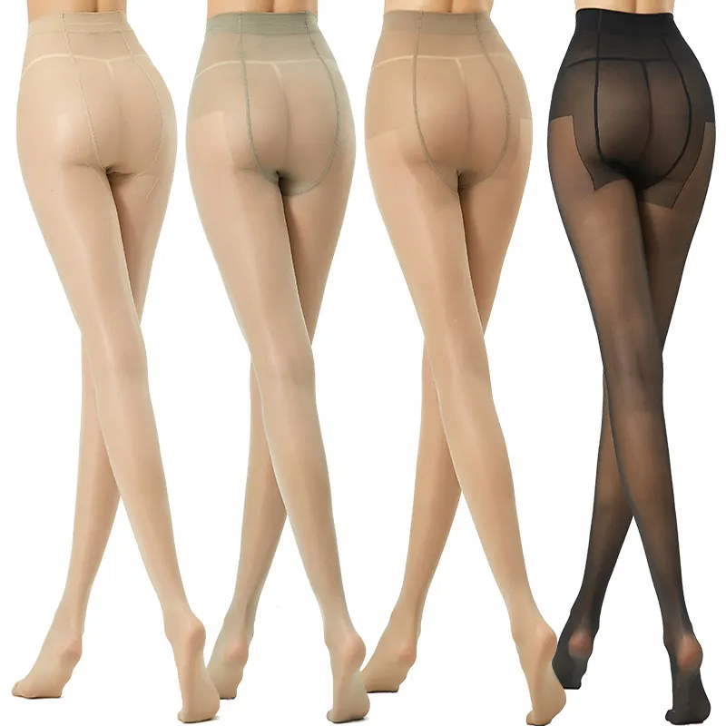 Mới Đến Nhật Bản Sexy Ống Pantyhose Nhà Máy Bán Buôn Liền Mạch Pantyhose Trong Suốt Nhiều Màu Sắc Sheer Phụ Nữ Pantyhose