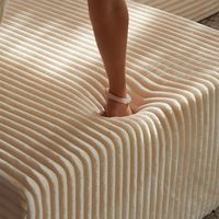 Canapé modulaire sectionnel en velours côtelé de 133 pouces, surdimensionné, en forme de U, sans accoudoirs, sans structure, moderne, gain de place, avec ottoman mobile pour salon
