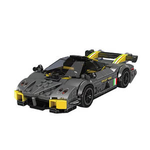 Stampo re 27091 Huayra <span class=keywords><strong>Imola</strong></span> + vetrina Minicar assemblare mattoncini ragazzi giocattoli MOC scatola da esposizione regalo blocchi da costruzione per bambini - Product Image 1