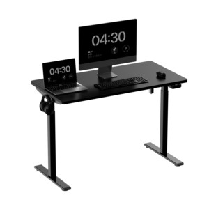 NBHY Cadre de bureau moderne pour la maison électrique extensible en hauteur réglable Cadre de bureau convertible en métal rotatif 60kg de charge - Product Image 2