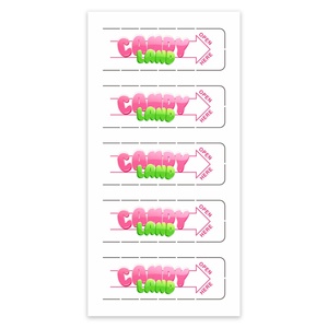 One Window Pull Tabs <b>Paper</b> Tickets Lucky Lottery Card Printing Instant Pull Tab Lottery Ticket Manufacturer - Product Image 3