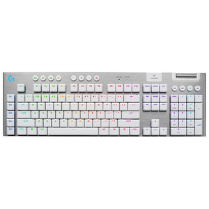 Teclado Mecánico Inalámbrico para Juegos Logitech G915 X LIGHTSPEED de Tamaño Completo, Interruptores <span class=keywords><strong>GL</strong></span> de Perfil Bajo, Triple Modo, RGB, Batería de 800H - Product Image 1