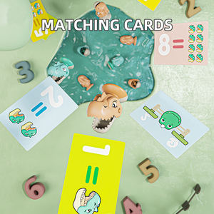 2025 nuovi giocattoli per bambini che bilanciano il peso per l'apprendimento della matematica dei cartoni animati educativi precoci dinosauro pesca matematica personalizzare equilibrio giocattolo - Product Image 4