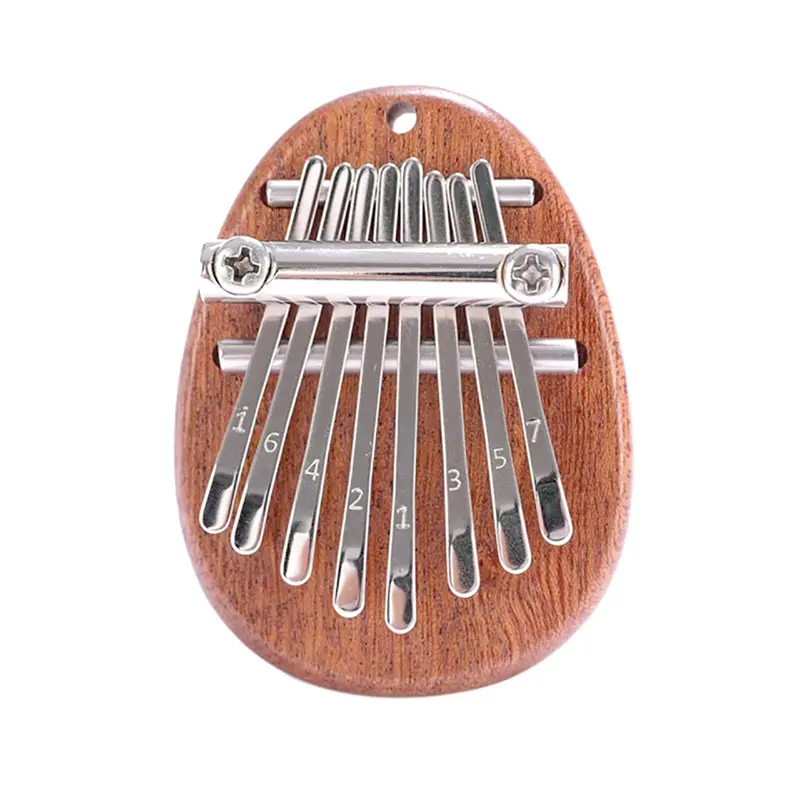 Mini instrumentos musicales Kalimba, 8 teclas, Pulgar, Piano, venta al por mayor de fábrica, gran oferta