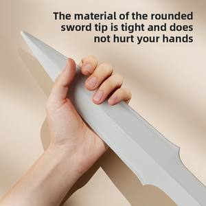 Espada y Escudo <span class=keywords><strong>de</strong></span> Juguete <span class=keywords><strong>de</strong></span> Espuma <span class=keywords><strong>de</strong></span> PU, Ligeros y Seguros, Estilo Caballero, 80 cm, con Cresta <span class=keywords><strong>de</strong></span> <span class=keywords><strong>Nueve</strong></span> Leones, Venta al por Mayor <span class=keywords><strong>de</strong></span> Fábrica - Product Image 3