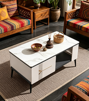 Meubles de maison, nouveau design, meuble TV en MDF et table basse avec rangement, vente en gros, excellent meuble TV moderne de luxe sur mesure