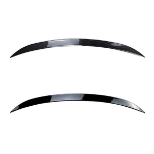 Alerón Superior para BMW Serie 5 M5 520i 525i 2011-2017, Accesorios de Modificación Exterior, Alerón de Techo de Una Sola Pieza de Fibra de Carbono ABS, Compatible con ZST-36 Trasero - Product Image 1