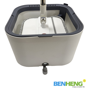 Serpillère plate en microfibre à essorage automatique haute efficacité avec seau auto-essorant 360° – Grande Vente en Russie °   Nettoyeur de <span class=keywords><strong>sol</strong></span> rotatif pour la <span class=keywords><strong>maison</strong></span> et le bureau - Product Image 2