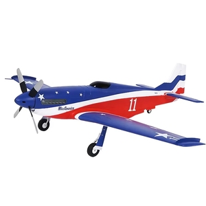 <span class=keywords><strong>Avion</strong></span> RC FMS P-51 Mustang V2 Voodoo 1100 mm PNP de niveau expert avec servomoteurs à engrenages métalliques et détails réduits - Product Image 3
