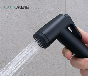 Ручная черная Ванная комната ABS спрей Туалет биде - Product Image 3