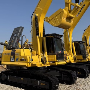 Nice Quality Second Hand <b>Excavator</b> komatsu PC200-<b>8</b> 20 <b>Tons</b> Used Crawler komatsu 200/210/220 <b>Excavator</b> with Low Price for Sale - Product Image 1