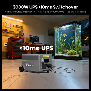 Fossibot F7200 3000W 7200W 5222.4wh Năng Lượng Mặt Trời Lưu Trữ Năng Lượng Máy Phát Điện Lifepo4 Pin Di Động Nhà Máy Điện Cho Nhà Ngoài Trời - Product Image 3