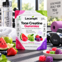 Gummies de créatine monohydrate OEM en gros – Complément énergétique pour la composition corporelle et le soutien musculaire maigre