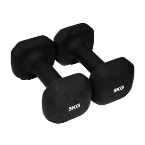 Haltères hexagonaux en vinyle, revêtement caoutchouc personnalisé, équipement de fitness léger et antidérapant pour la musculation des jambes et du corps à domicile - Product Image 4