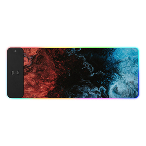 Miếng Lót Chuột Máy Tính Sạc Không Dây Chơi Game Rgb Miếng Lót Chuột Cao Su Chống Trượt Phát Sáng Nhiều Màu Thảm Bàn Phím Để Bàn Máy Tính Xách Tay - Product Image 3