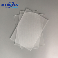 Plaque de guidage prismatique Pmma blanche haute précision, en plastique, avec diffuseur de prisme, panneau Led