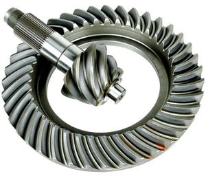 Endurecimiento superficial engranaje cónico espiral grande transmisión molienda acero forjado engranaje cónico grande - Product Image 1