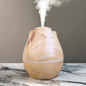 Precio al por mayor USB Essential Aroma Humidificador Difusor Rose Design Electric Car Aroma Difusor - Product Image 6