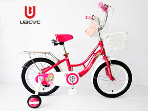 Vélo pour enfants OEM, vélos roses pour filles princesse, 12/14/16/18/20 pouces, vélo pour adolescents avec siège arrière, vélo pour enfants - Product Image 2